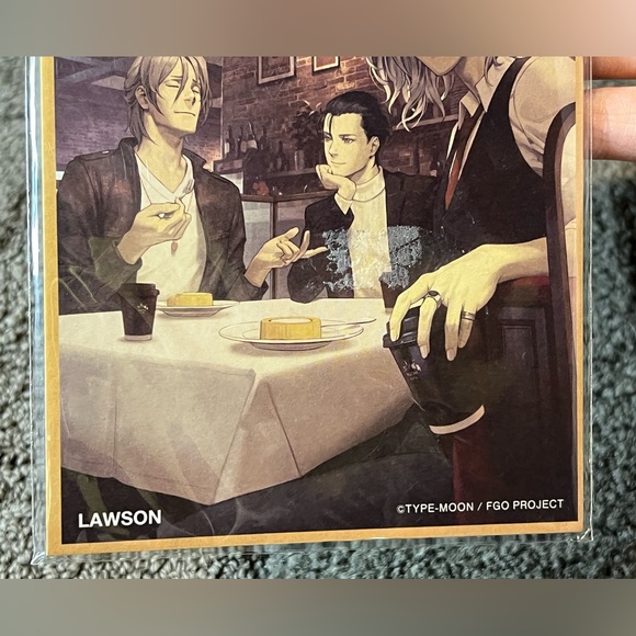 Fate Grand Order FGO x Lawson Collab Shikishi Art Board Japan Exclusive Anime - Picture 4 of 5